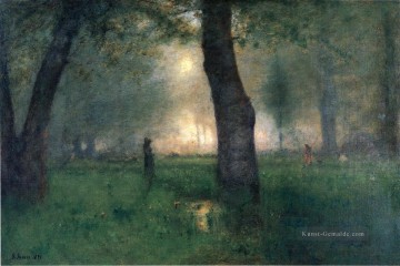  george - The Trout Brook Landschaft Tonalist George Inness Wald